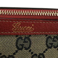 Gucci Boston Bag Canvas in Red