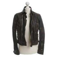 Dsquared2 Leather jacket in Brown