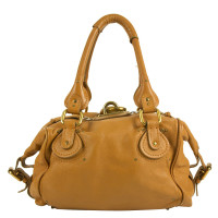 Chloé Paddington Bag Leer in Bruin