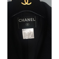 Chanel Blazer aus Baumwolle in Blau
