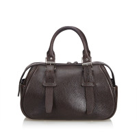 Burberry Sac à main en Cuir en Marron