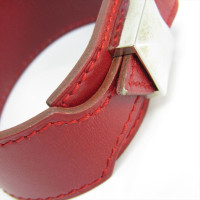 Hermès Bracelet/Wristband Leather in Red