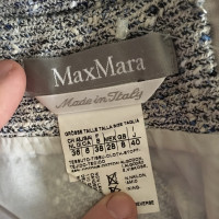 Max Mara Rock aus Baumwolle in Blau