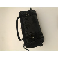 Hogan Handtasche aus Wildleder in Schwarz