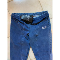 Armani Jeans Katoen in Blauw