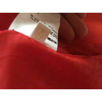 Valentino Garavani Jacket/Coat Silk in Red