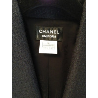 Chanel Uniform Jacke/Mantel in Blau