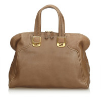 Fendi Borsa a tracolla in Pelle in Marrone