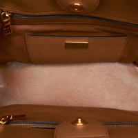 Prada Tote Bag aus Leder in Braun