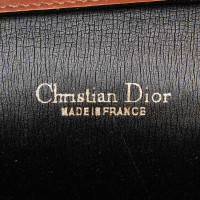 Christian Dior Borsa a tracolla in Tela in Nero