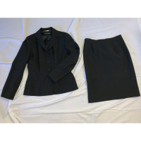 Dolce & Gabbana Suit Wol in Zwart