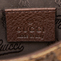 Gucci Hysteria Bag aus Canvas in Braun