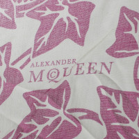 Alexander McQueen Tissu avec motif graphique