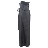 Dries Van Noten Dress Cotton in Grey