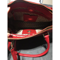 Dkny Tote bag Leather in Red