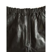 Céline Skirt Leather in Grey