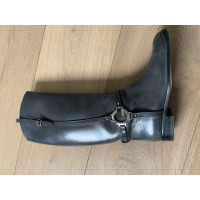 Gucci Boots Leather in Grey