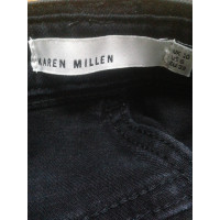 Karen Millen Trousers Cotton in Black