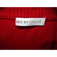 See By Chloé Gilet in Rosso