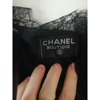 Chanel Robe en Soie en Noir