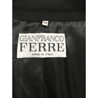 Ferre Giacca/Cappotto in Lana in Nero
