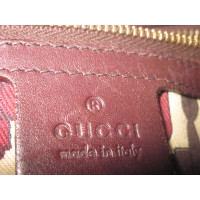 Gucci Tote Bag aus Leder in Braun