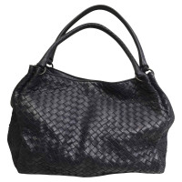 Bottega Veneta Borsa a tracolla in viola scuro