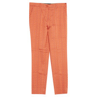 Etro Trousers Viscose in Orange