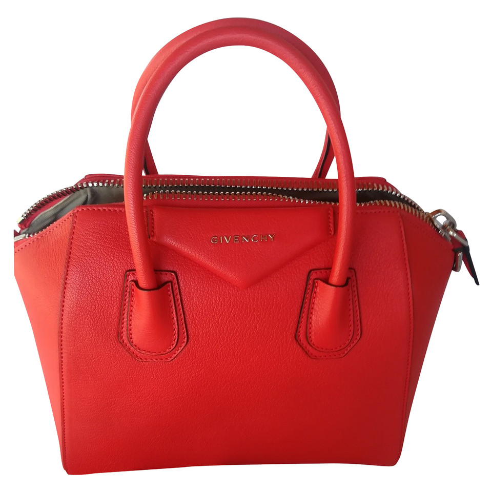Givenchy Antigona Small Leather in Red