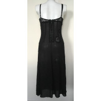 Dolce & Gabbana Vestito in Seta in Nero