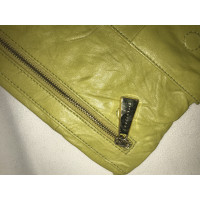 Coccinelle Clutch Bag Leather in Green