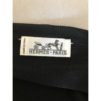 Hermès Top en Viscose en Noir