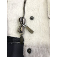 Moncler Jacket/Coat Wool in White