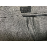 D&G Pantalon de palais gris D & G