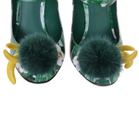 Dolce & Gabbana Pumps/Peeptoes Leather in Green