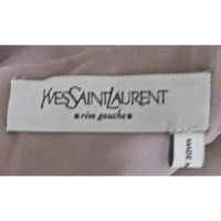 Yves Saint Laurent Rock aus Seide in Violett