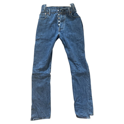 Vetements Jeans aus Baumwolle in Blau