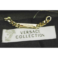 Versace Veste/Manteau en Daim en Vert