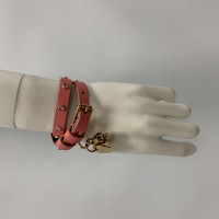 Alexander McQueen Armband Leer in Roze