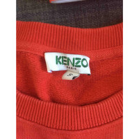 Kenzo Oberteil aus Baumwolle in Rot