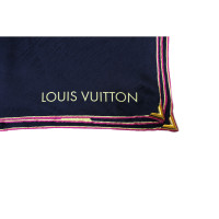 Louis Vuitton Scarf/Shawl Silk in Blue