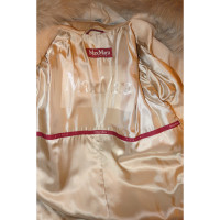 Max Mara Jacket/Coat Cashmere in Brown