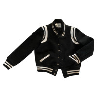 Saint Laurent Jacket/Coat Wool in Black
