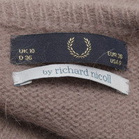 Other Designer Fred Perry - wool jumper in Taupe