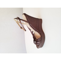 Valentino Garavani Sandals Leather in Brown