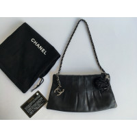 Chanel Clutch Bag Leather in Black