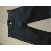 Marc Jacobs Jeans aus Leder in Schwarz
