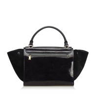 Céline Borsa a tracolla in Pelle in Nero