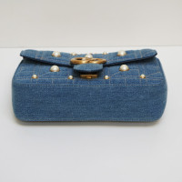 Gucci Handtasche aus Jeansstoff in Blau