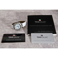 Tag Heuer Watch Leather in White